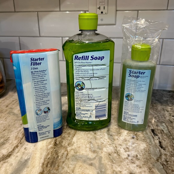 NEW - Mr. Clean Auto Dry Carwash System & Refill Soap - Picture 8 of 8